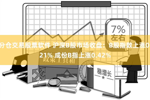 分仓交易股票软件 沪深B股市场收盘：B股指数上涨0.21% 成份B指上涨0.42%