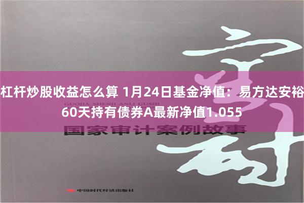 杠杆炒股收益怎么算 1月24日基金净值：易方达安裕60天持有债券A最新净值1.055